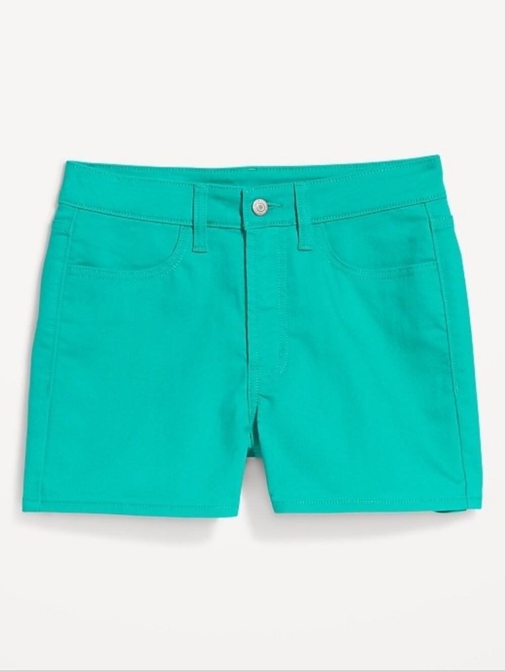 NWT Old Navy High-Waisted Wow Jean Shorts -- 3" inseam in Glass Bead, 20